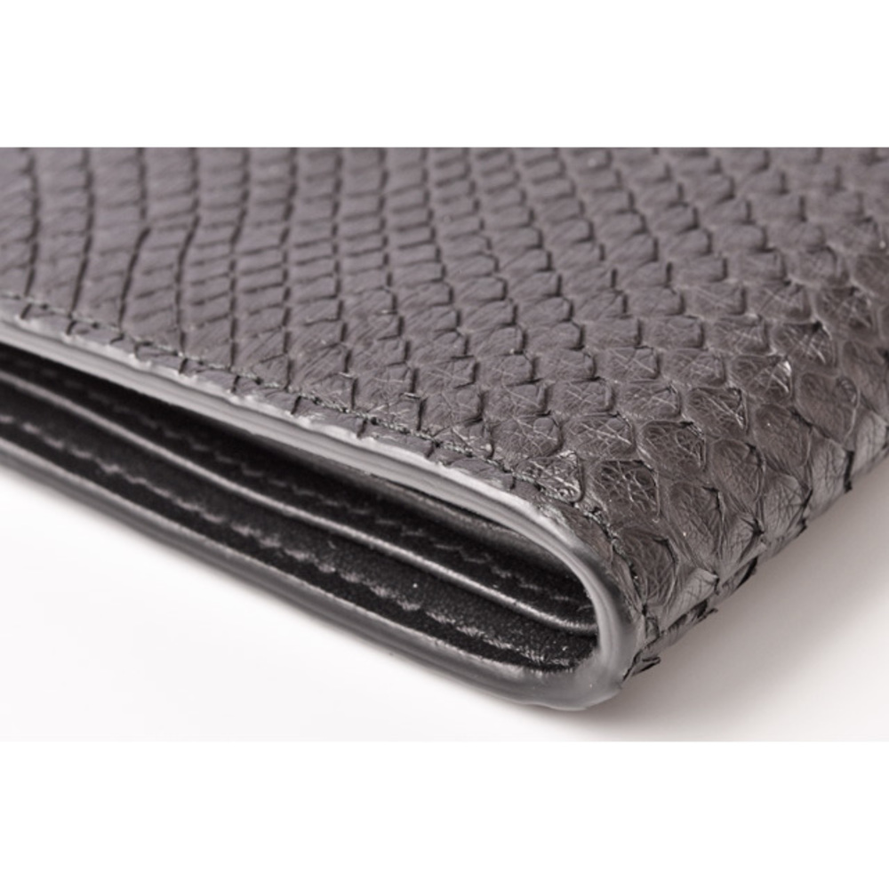 Balenciaga Python Folding Wallet Black - image 7
